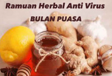 Resep Ramuan Herbal Hempas Virus Selama Bulan Puasa, Cuma Pakai Bahan Dapur Sederhana