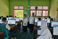MTsN 1 Prabumulih Gelar Simulasi TKA, Diikuti 304 Siswa Kelas IX
