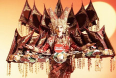 ﻿Promosi Budaya, Kuliner Padang dalam Balutan Kostum Miss Grand 2024