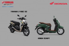 Cari Tahu Sebelum Beli, Ini Perbedaan Spek Yamaha X-Ride 125 dan Honda Scoopy