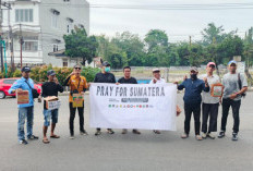 PWI - Organisasi Prabumulih Turun ke Jalan, Donasi “Pray for Sumatera” Tembus Rp 6 Juta