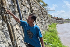 Talud Rp15 Miliar di OKU Timur Disorot Warga, Diduga Dikerjakan Asal-asalan