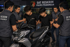 2 Pelaku Curanmor Aerox Dibekuk Satreskrim Polres Prabumulih, 1 Tersangkut Kasus Lain di Ogan Ilir