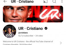 Cristiano Ronaldo Pecahkan Rekor YouTube, 50 Juta Subscriber dalam 1 Minggu!