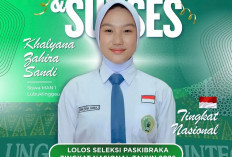 Khalyana Zahira Sandi Cetak Sejarah, Pertama dari MAN 1 Lubuk Linggau Lolos Paskibraka Nasional