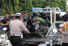 Tak Pakai Helm - Knalpot Brong, Puluhan Kendaraan Terjaring Operasi Zebra Musi  Satlantas Prabumulih