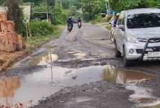 Jalan Rusak di Ogan Ilir Kian Parah, Perbaikan Sementara Tak Bertahan Lama!