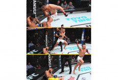 Sejarah! Jeka Saragih Jadi Fighter Indonesia Pertama Menang di UFC