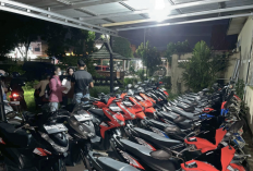 Lebaran Tenang, Warga dan Mahasiswa Titipkan Motor di Polsek Indralaya