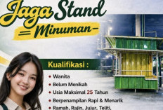 Lowongan Kerja Prabumulih: Dibuka Posisi Jaga Stand Minuman, Usia Maksimal 25 Tahun 