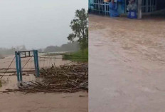 Banjir Terjang Sejumlah Wilayah di Kabupaten Lahat, Puluhan Rumah Terendam