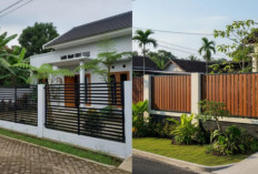 7 Ide Pagar Minimalis yang Bikin Fasad Rumah Makin Menawan