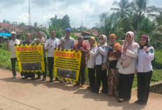 Jembatan Kali Salmun Wonosari Prabumulih Amblas, Mobil dan Truk Bermuatan Berat Dilarang Melintas