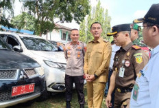Tertibkan Aset Daerah, Pemkab OKI Amankan 147 Unit Kendaraan Dinas