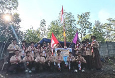 Gudep SMPN 10 Prabumulih Ikuti Jambore Cabang, Tanamkan Disiplin dan Jiwa Kepemimpinan