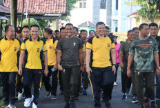 Gelar Olahraga Bersama, Pererat Sinegitas TNI - Polri 