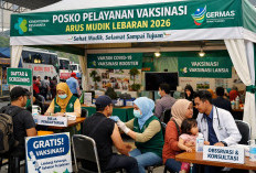 Mudik Lebaran 2026, Kemenkes Sediakan Vaksin Campak di Pelabuhan dan Bandara