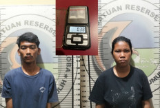 Diduga Kurir Sabu, Pasutri Dibekuk Satres Narkoba Prabumulih