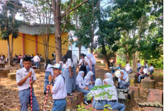 SMKN 2 Prabumulih Maksimalkan Latihan Drumband 