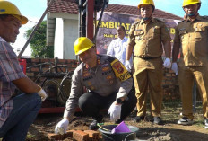 Atasi Krisis Air di Perumnas Griya Sriwijaya, Polres Bangun Sumur Bor 