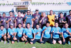 Pemkot Prabumulih Bungkam PWI 3-0, Pupuk Kebersamaan - Kompak di Lapangan
