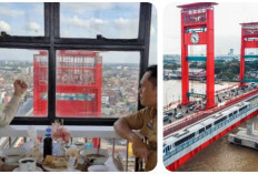 Wisata Baru Palembang: Nikmati Kuliner Khas di Tower Jembatan Ampera