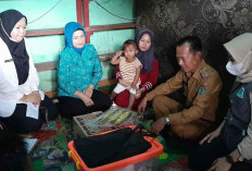 Anak Stunting di Kecamatan Prabumulih Barat Terima Bantuan 