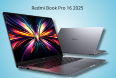 Redmi Book Pro 16 2025 : Laptop Tipis, Layar 3.1K, Bertenaga, dan Tahan Seharian!