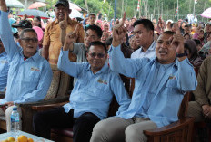 Karang Jaya Lokasi Kampanye Perdana Paslon Laky 