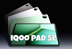 iQOO Pad 5e Resmi Hadir: Tablet Gaming Kencang dengan Layar 144Hz
