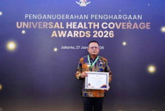 Akses Kesehatan Makin Merata, Pemkot Prabumulih Sabet Penghargaan Nasional UHC Kategori Madya