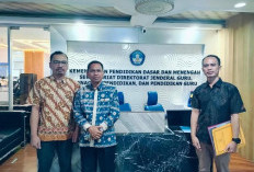 Plt Kadisdik Antar Langsung Proposal Bantuan Sarpras Ke Kementerian
