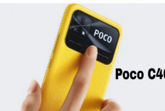 Poco C40, Smartphone dengan Baterai Besar 6000mAh dan Layar IPS LCD 6,71 Inci