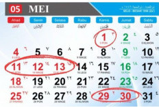Libur akhir Pekan dan akhir bulan mei ada apa yaa..!!!