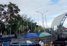 Katanya Sih Mau Dipercantik ! Taman Kurma Masjid Agung As Salam Bakal Direvitalisasi Jadi Alun-Alun Merdeka