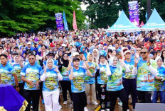 Ribuan Warga Padati Taman Kota Prabujaya, Sukseskan SUMSEL BUGAR 2026 Menuju Indonesia Emas 2045