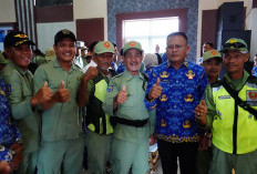 Kabar Gembira! Tahun 2026, Linmas Prabumulih Dapat Perlindungan Penuh BPJS Ketenagakerjaan