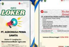 PT Agronusa Prima Sawita Buka 6 Lowongan Kerja, Daftar Sebelum 16 Mei 2026!