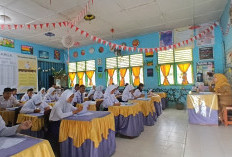 Hari Terakhir Sumatif, Siswa SMP 8 Prabumulih Semangat Ujian