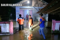 Banjir Setinggi 80 Cm Menghantam Halmahera Utara, Ratusan KK Terjebak