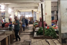 Pasca Lebaran, Aktivitas Pasar Prabumulih Mulai Bergeliat