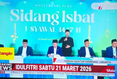 Kemenag Umumkan 1 Syawal 1447 H Jatuh pada 21 Maret 2026