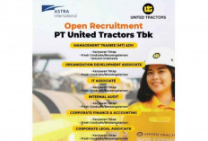 PT United Tractor Tbk Buka Lowongan Kerja 6 Posisi Sebagai Pegawai Tetap, Fresh Graduate Bisa Daftar