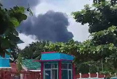 Masalah Refinery, Larangan Tidak diindahkan Masih ada Kegiatan Refinery Ilegal di Keluang Muba Terbakar