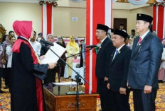 Ketua Demokrat Resmi Pimpin DPRD Kota Prabumulih, Didampingi Ketua Partai Gerindra dan PDIP 