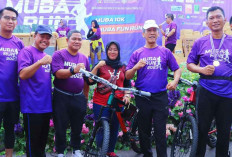 Bertabur Door Prize, Muba Fun Run Berlangsung dengan Meriah, Ini Hadiahnya