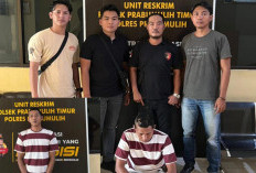 Lagi Makan Siang di RM, Pencuri Kabel & 279 Bata Ringan di Prabumulih Dicokok Tim Opsnal Singo Timur 