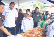 Tekan Inflasi, Gelar Pasar Murah di Halaman Kejari Prabumulih