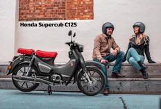 Motor Klasik Bikin Perjalanan Lebih Asik, Honda Supercub C125 Bawa Fitur Keamanan Maksimal