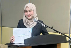 Dhyva Fadilla Mahasiswa asal Prabumulih Lolos Magang di Petronas  Malaysia